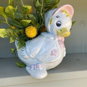 VTG Mid-century Thomas Ceramics Baby Duck Planter